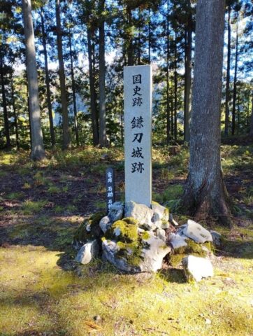 鎌刃城【滋賀県】石碑