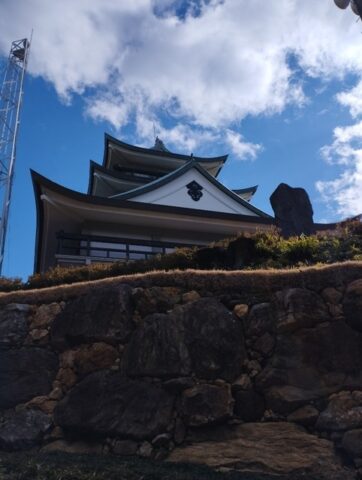 歴史館が見えてきました