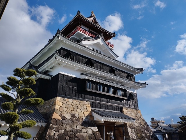 清洲城左から