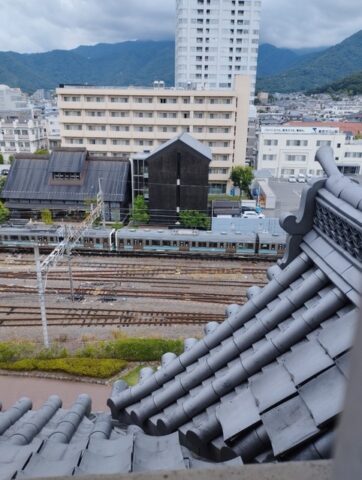 稲荷櫓上から
