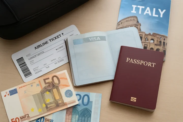 イタリア旅行の入国・滞在手続き