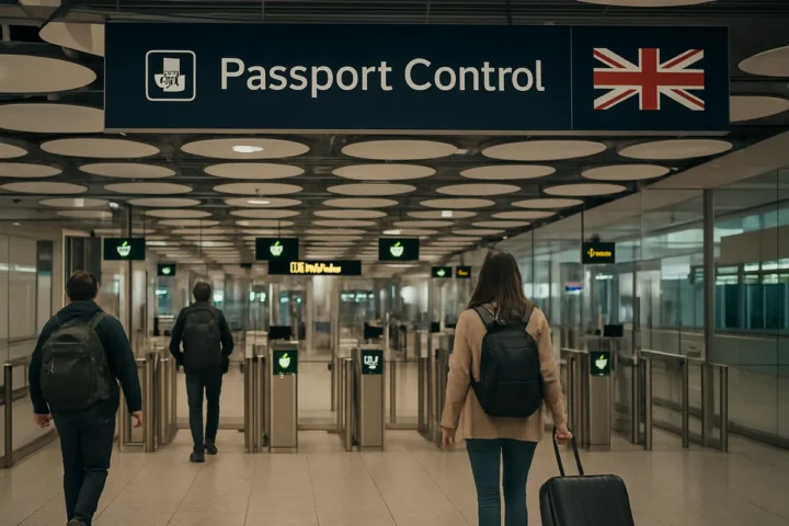 イギリス旅行の入国・滞在手続き