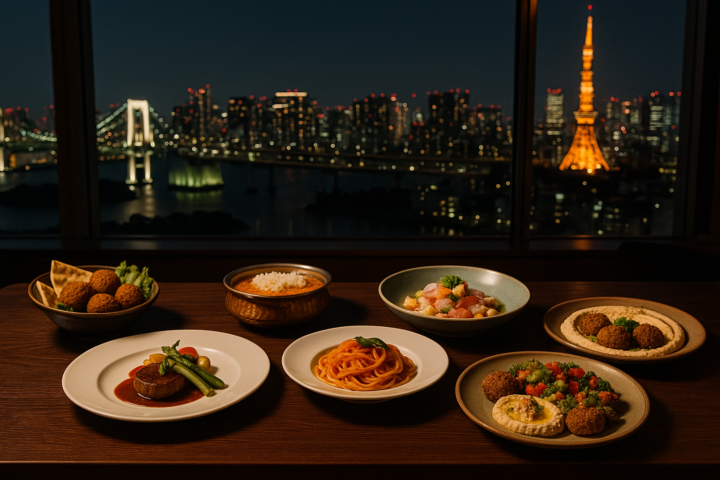 東京の世界料理レストラン
